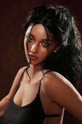 Love doll with dark curls